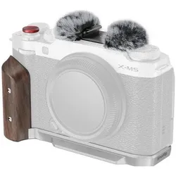 SmallRig L-Winkel mit Holzgriff für X-M5 (Griff), Video Zubehör, Silber