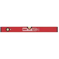 Bmi Wasserwaage SUPERSTAR 40cm Alu.rot ± 0,5 mm/m m.Magnet