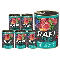 DOLINA NOTECI RAFI Junior, Lamm, Kranichbeere und Blaubeere 6x400g