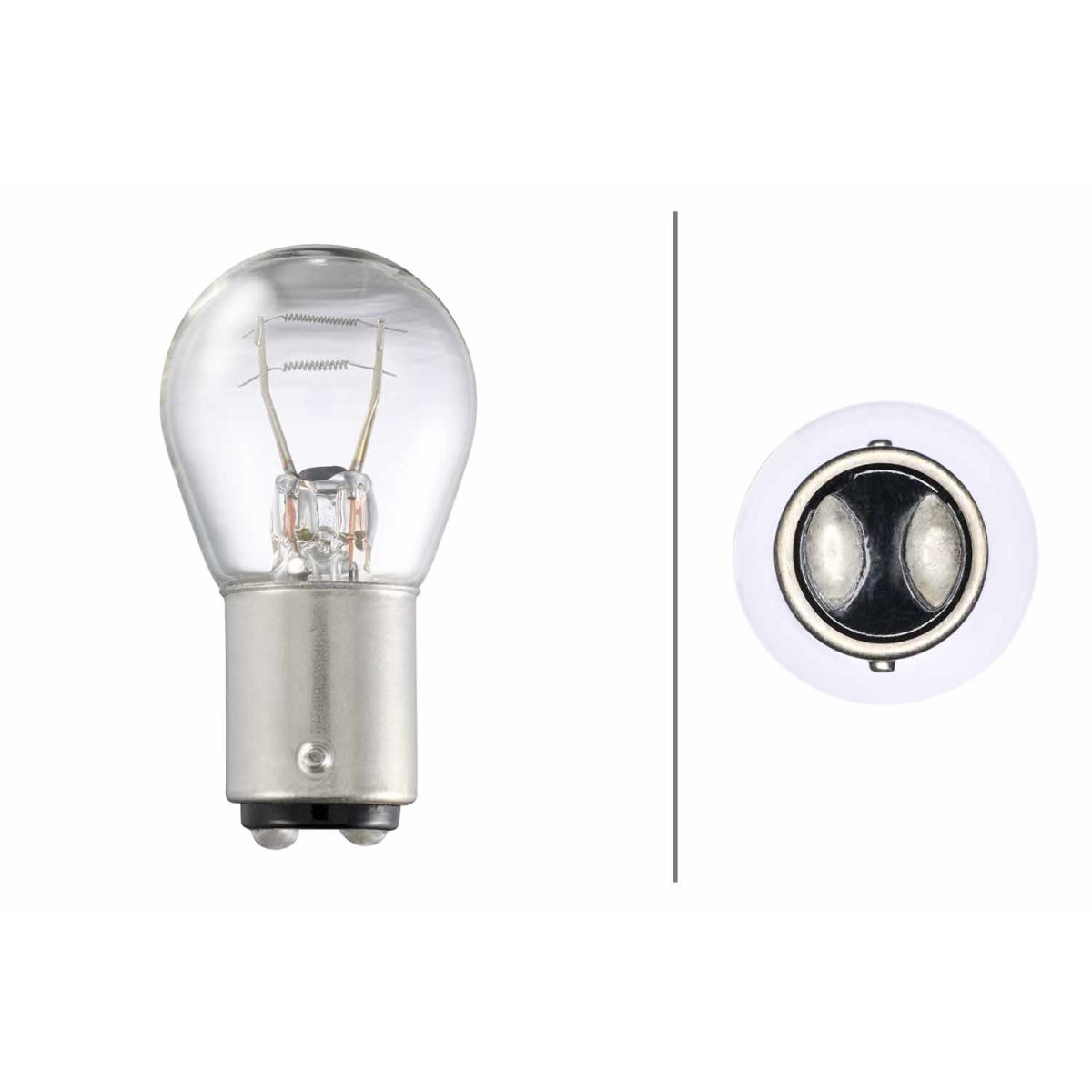 Glühlampe HELLA P21/5W Heavy Duty 24V, 21/5W, 10 Stück