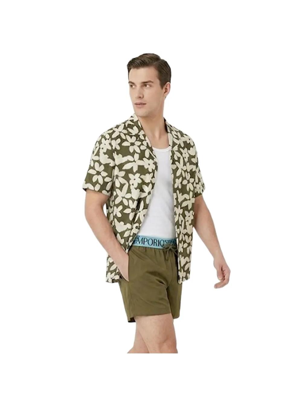 Emporio Armani Herrenhemd mit Blumenmuster