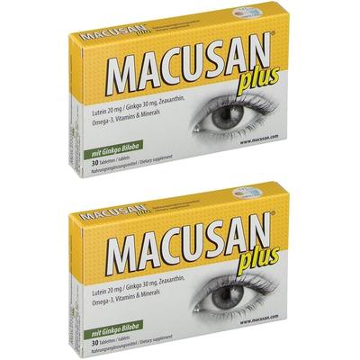 Macusan plus Tabletten 2x 2x30 St