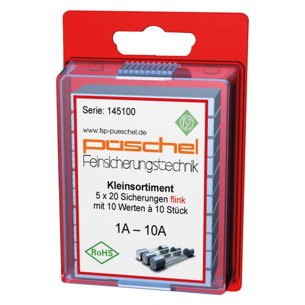 Püschel Feinsicherungen SORTI01FB SORTI01FB Feinsicherung (Ø x L) 5 mm x 20 mm (SORTI01FB)