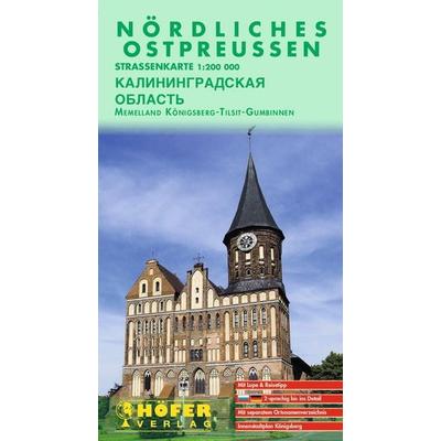 Höfer Straßenkarte RS 001 Nördliches Ostpreussen (mit Memelland) 1:200.000, Sonstige von , KOMPASS Freytag & Berndt, 978-3-931103-74-3