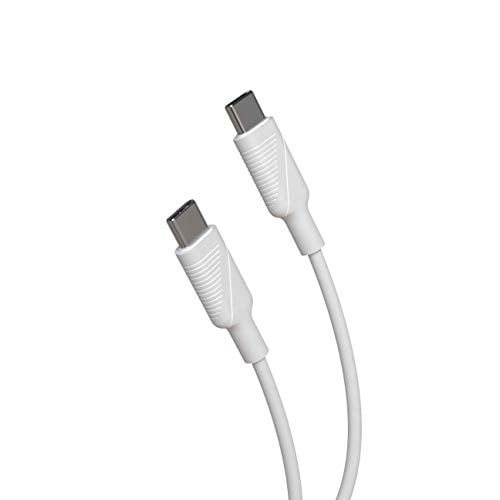 Muvit USB-C naar USB-C kabel, 1,2 meter, wit