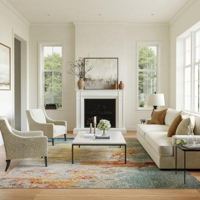 Nourison Modern Abstract Sublime Area Rug
