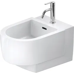 Duravit Balcoon Wand Bidet, 1 Hahnloch, 370x540mm, 272615AA00, Farbe: Weiß Hochglanz