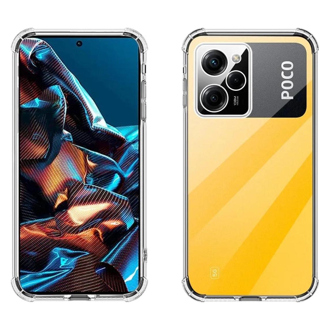 Screenguard Xiaomi Poco X5 Pro 5G Hülle Crystal Soft Airbag Bumper (Xiaomi Poco X5 Pro) (00032024)
