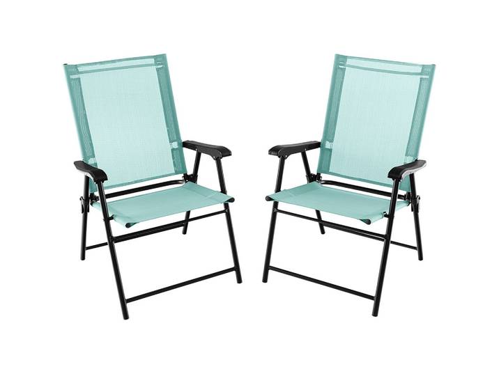 KLAPPSTÜHLE Türkis(2er-Set)
