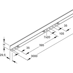 Niedax Trennsteg GTW 54 F