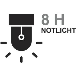 Frisch-Licht Notlichtsatz für LED Wand-/Deckenleuchte, 8 Stunden, in der Leuchte verbaut FL-DLNL8