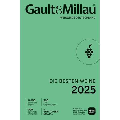 Gault&Millau Weinguide Deutschland – Die besten Weine 2025, Taschenbuch von Jochen Rädeker, Edition Michael Fischer / EMF Verlag, 978-3-7459-2582-1
