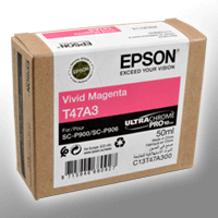 Epson Tinte C13T47A300 vivid magenta T47A3