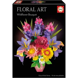 Educa Floral Art Bouquet Of Wild Flowers