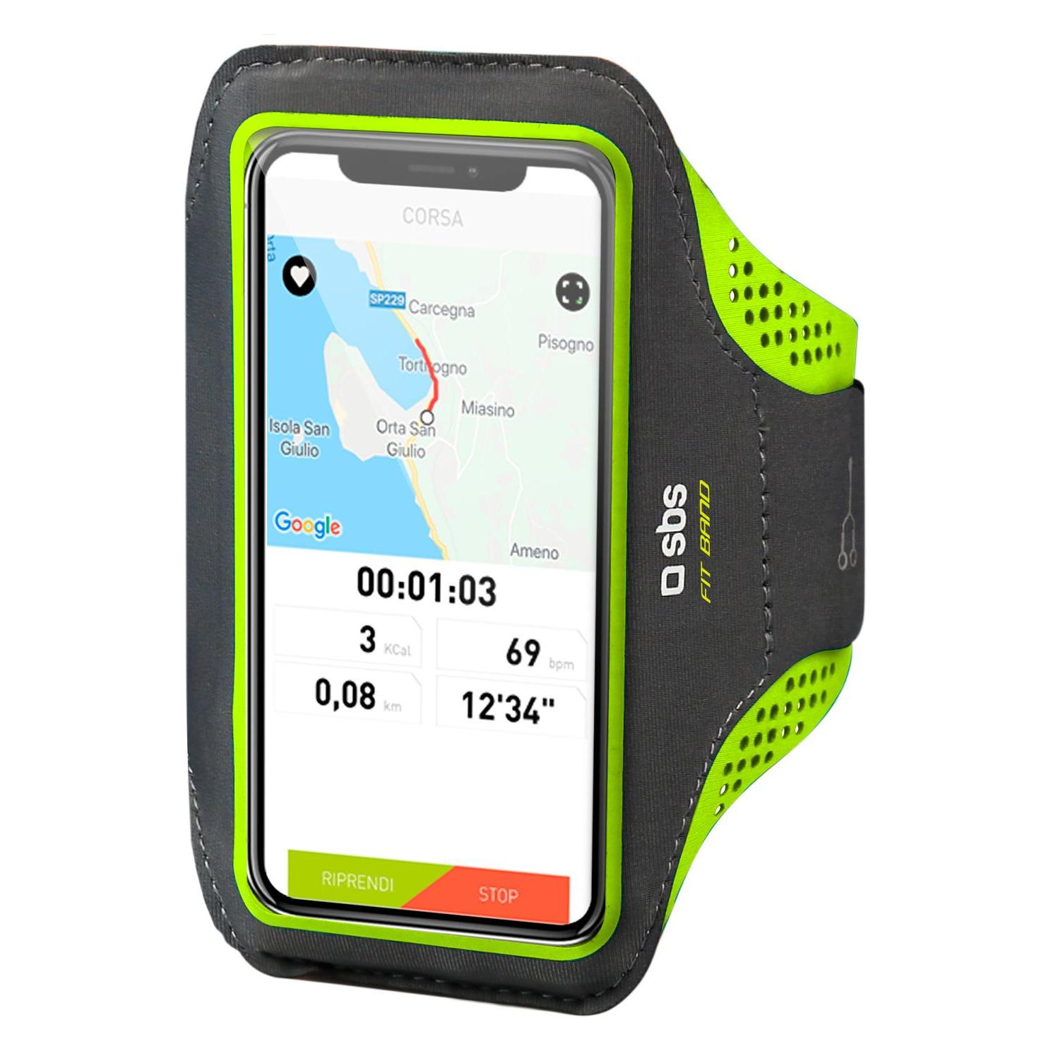 SBS Sport Schutzhülle (Smartphones bis 5.5 Zoll) (TESPORTFITBANDXXLK)