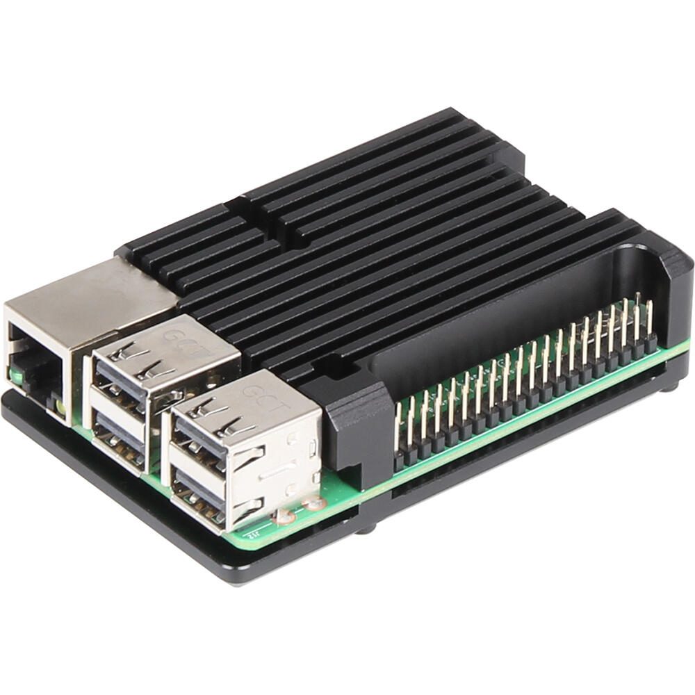 JOY-IT Armor Alluminiumgehäuse "BLOCK" für den Raspberry Pi 3B und 3B+ RB-ALUcase+07
