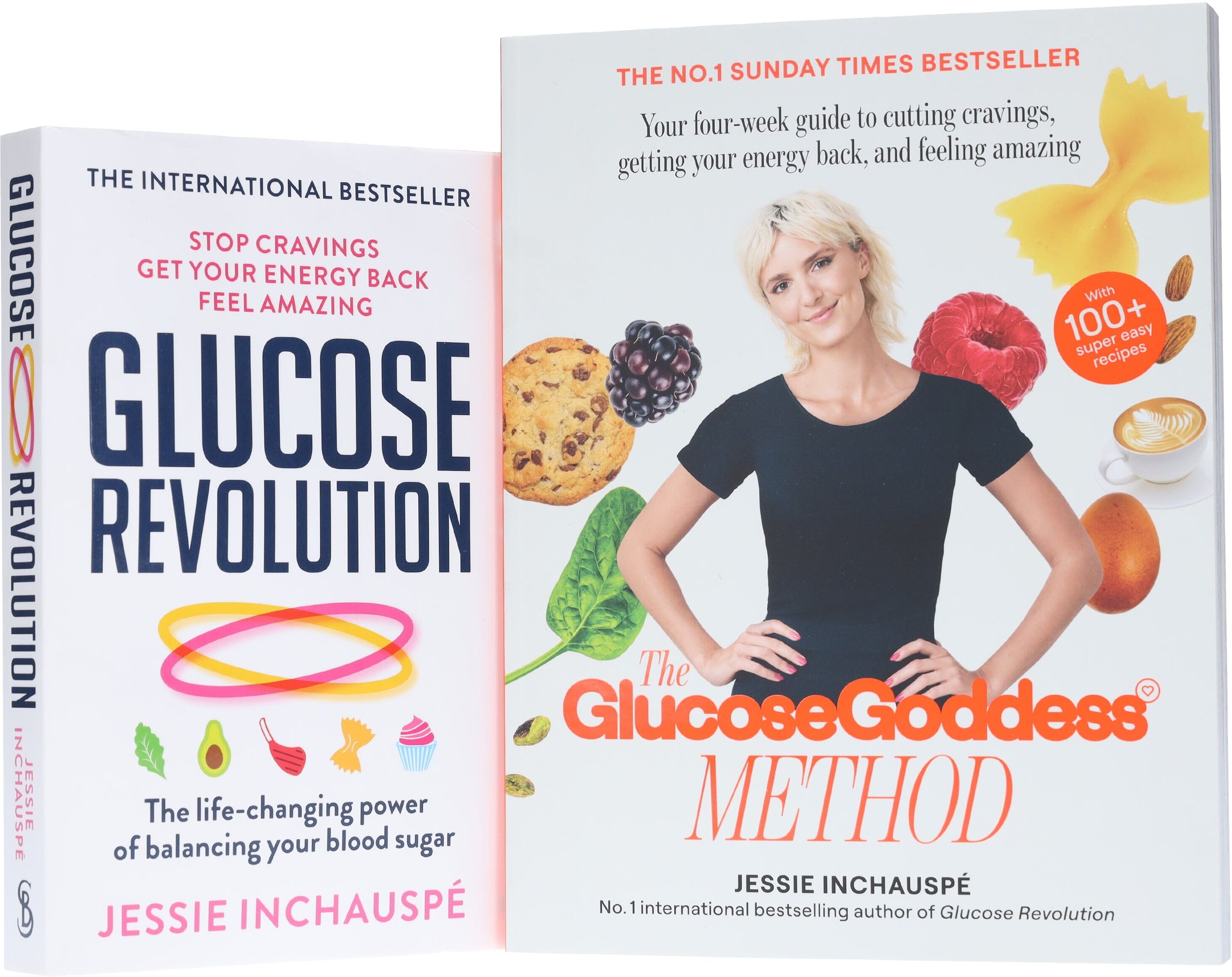 Glucose Revolution & The Glucose Goddess Method By Jessie Inchauspe 2 Books Collection Set- Non Fiction - Paperback Hachette