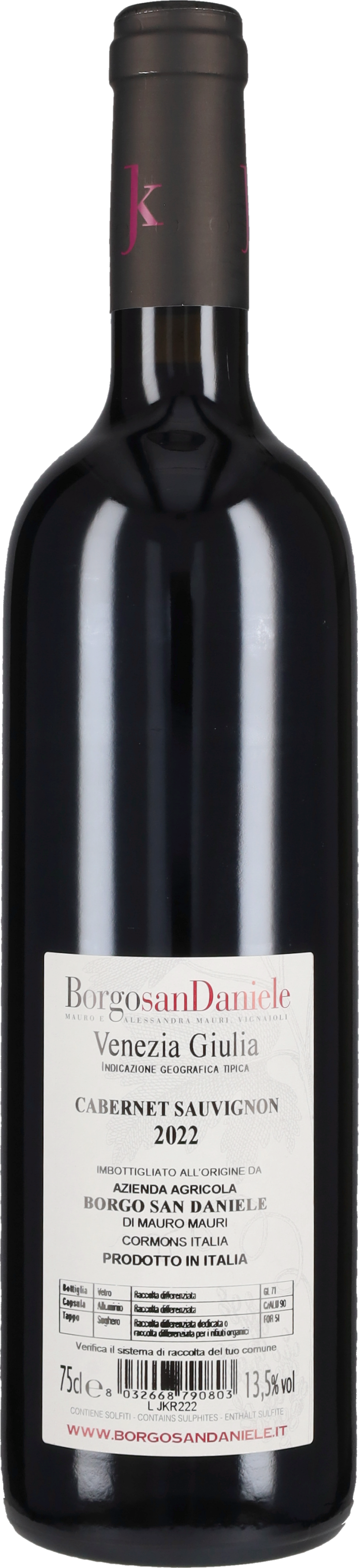 Jiasik Rosso Borgo San Daniele 2022