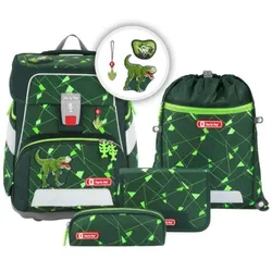 Step by Step SPACE SHINE Schulranzen-Set "Dino Night", 5-teilig