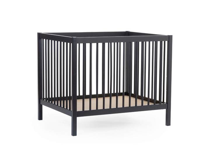 Beaba Laufgitter, Schwarz, Holz, Buche, 94x75x120 cm, Babymöbel, Laufstall Baby