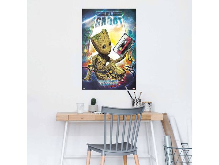 Poster Les Gardiens de la Galaxie Papier Multicolore 61 x 92 x 0cm