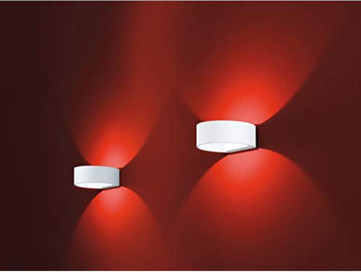 HELESTRA 0 Wand- und Deckenleuchte inklusive 7 W LED, 14,5 x 16 x 6 cm, EEK A++ - A, weiß 18/1328.07