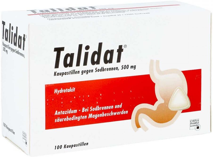 Talidat Kaupastillen gegen Sodbrennen