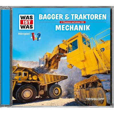 WAS IST WAS Hörspiel-CD: Bagger & Traktoren/ Mechanik - Manfred Baur, CD, 9783788629120