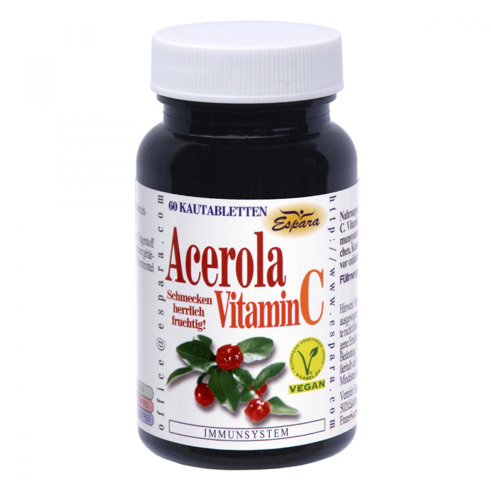 Espara GmbH Acerola Vitamin C Kautabletten 05463029