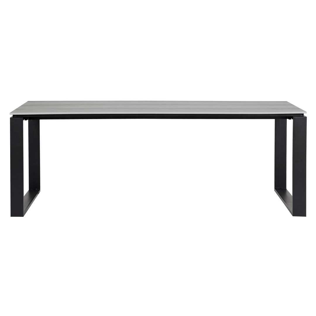 Schou Martinus, Schwarz, Grau, Aluminium, Rechteckige Form, 2 Bein(e), 2100 mm, 1000 mm