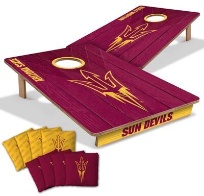 Skip's Garage Arizona State Sun Devils NCAA Tailgate Cornhole Board Set