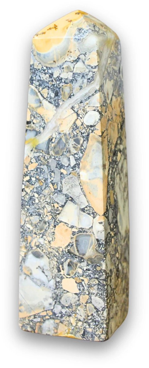 Jaspis Maligano obelisk nr.09 voor op tafel
