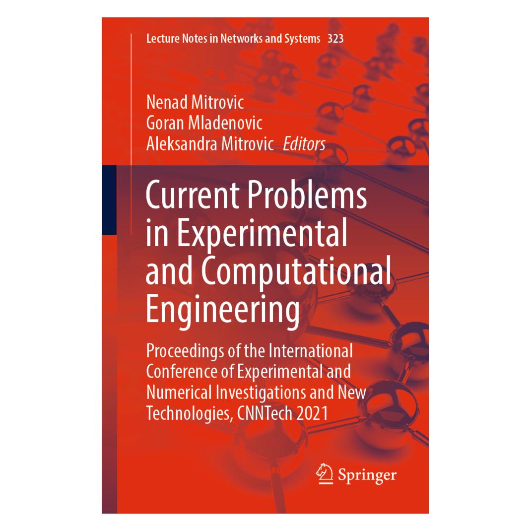 Springer Current Problems in Experimental and Computational Engineering (Englisch, Softcover, Aleksandra Mitrovic, Goran Mladenovic) (56202223)