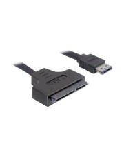 Delock Power Over eSATA-Kabel 11-polig USB/eSATA SATA-Anschluss 22 Pin 50 cm (84402)