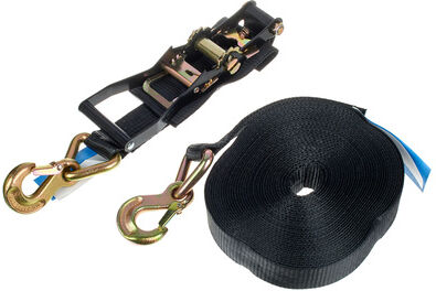 Stairville Ratchet Hook Strap 50mm x16m T Schwarz