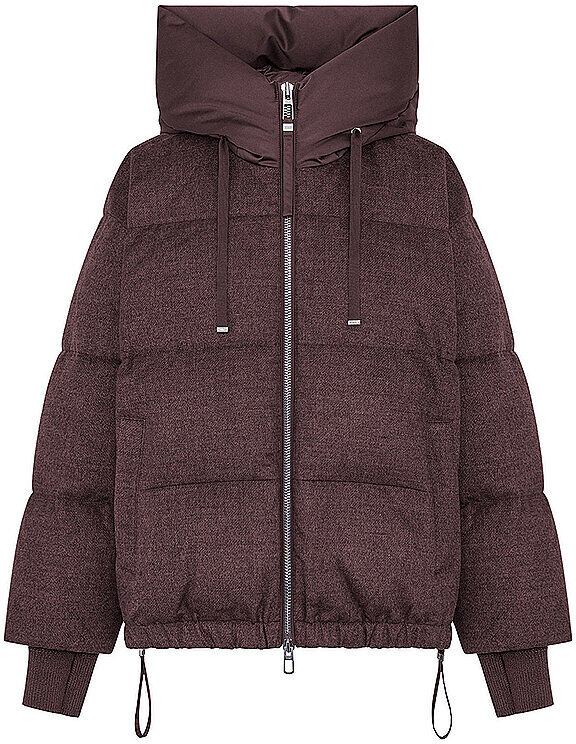 DUNO Daunensteppjacke PRATO MESTRE dunkelrot   36 36