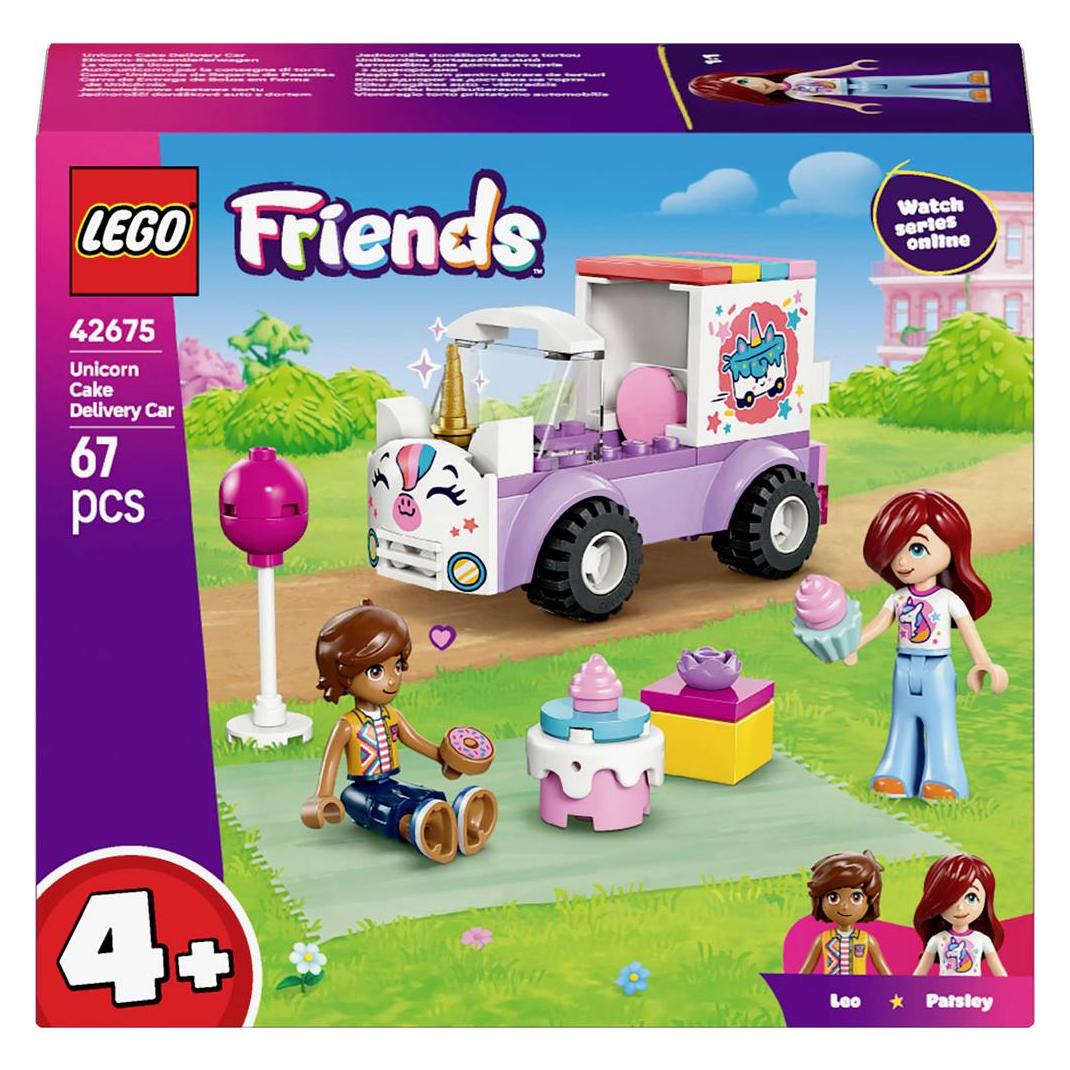 LEGO Friends Einhorn-Kuchenlieferwagen (42675) Spielzeugauto (42675, LEGO Friends) (6585574)