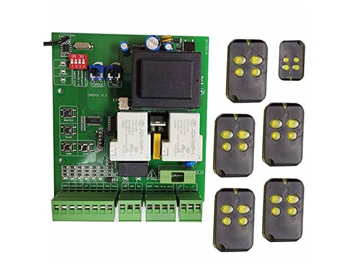 Elektrischer Toröffner Gate Motor Controller Leiterplatte Elektronische Karte For Den Schiebetrefföffner 110V Oder 22 0V AC. Modell(6 remote)