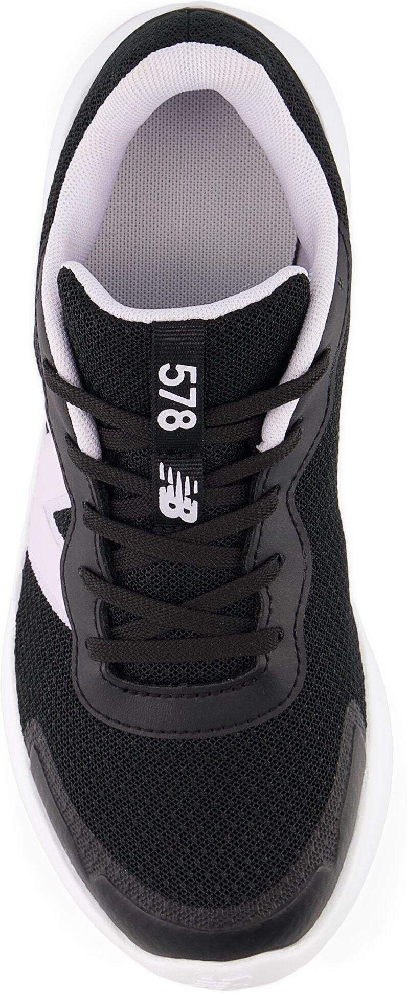 Laufschuh NEW BALANCE "578", Jungen, Gr. 40, schwarz, Synthetik, Textil, Schuhe Laufschuh, für Kinder & Jugendliche schwarz 40