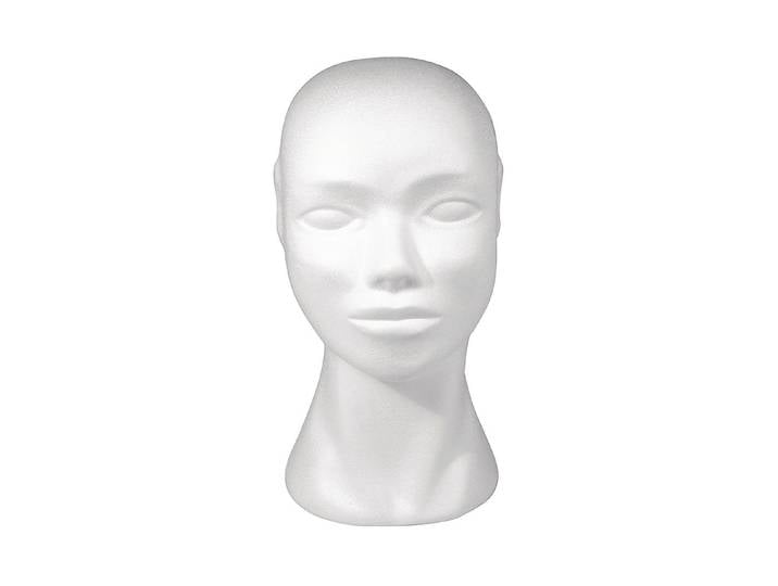 Rayher Styropor-Kopf Weiblich 29 cm