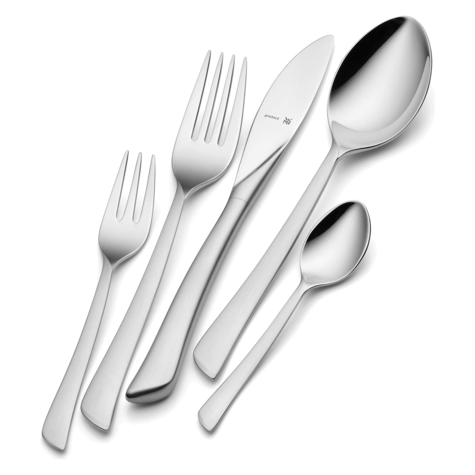WMF Löffel Tafellöffel Menülöffel Essbesteck Virginia Edelstahl 18/10 matt (1 Stk., Löffel) (11.4201.6390)