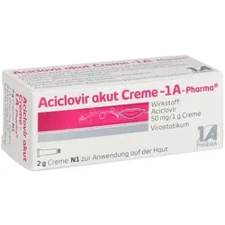 ACICLOVIR akut Creme-1A Pharma 2 g