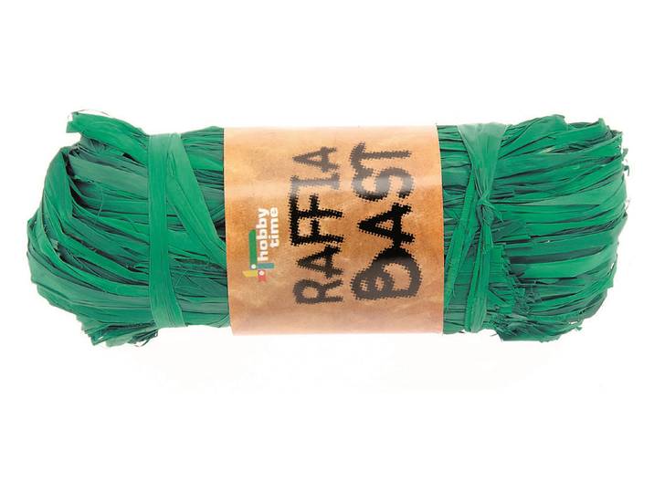 Glorex Raffia Bast Dunkelgrün