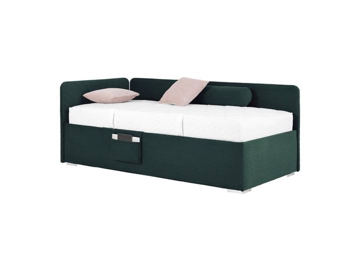 Bett 90/200 cm Dunkelgrün