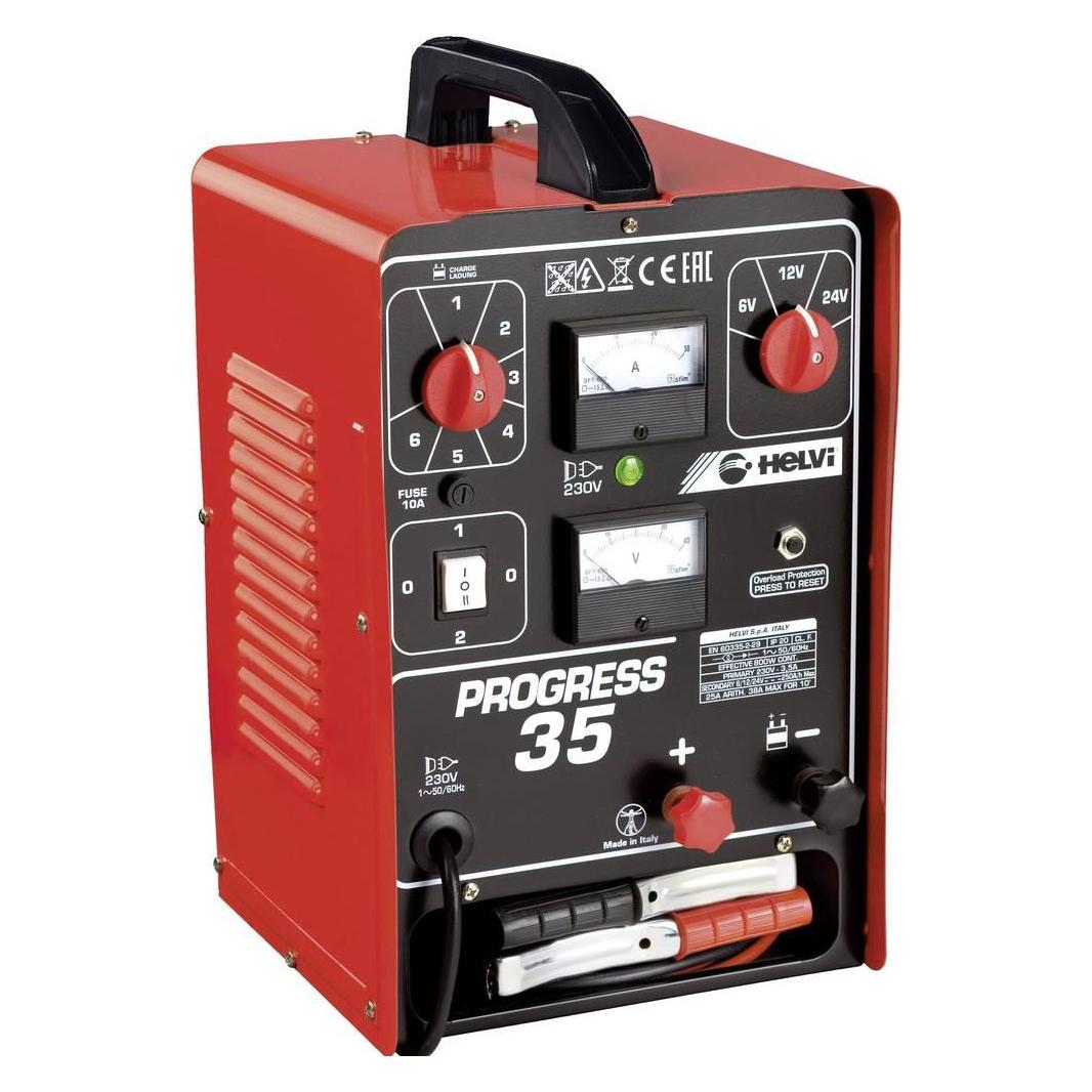 Helvi Rapid Progress 35 Batterieladegerät (38 A, 12V, 24V, 6V) (77202)
