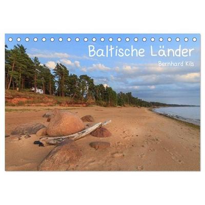 Baltische Länder (Tischkalender 2027 DIN A5 quer), CALVENDO Monatskalender