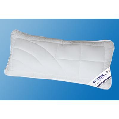 Microfaserkissen KBT BETTWAREN "CLIMASTEP", weiß, B:40cm L:80cm, Bezug: 100% Polyester. Füllung: 100% Polyester, Kopfkissen