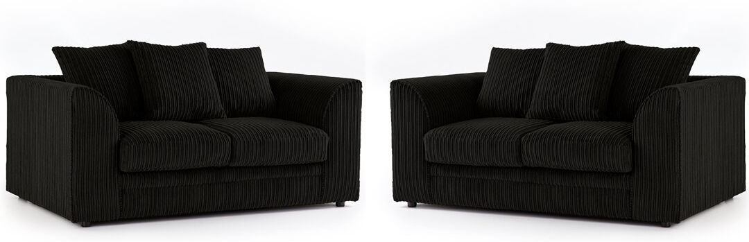 Zipcode Design Simsbury 2 - Piece Living Room Set Black 2