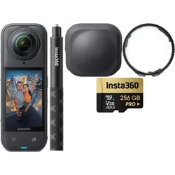 INSTA360 X5 Premium-Linsenschutz-Bundle + Micro SDXC 256GB V30 A2 U3