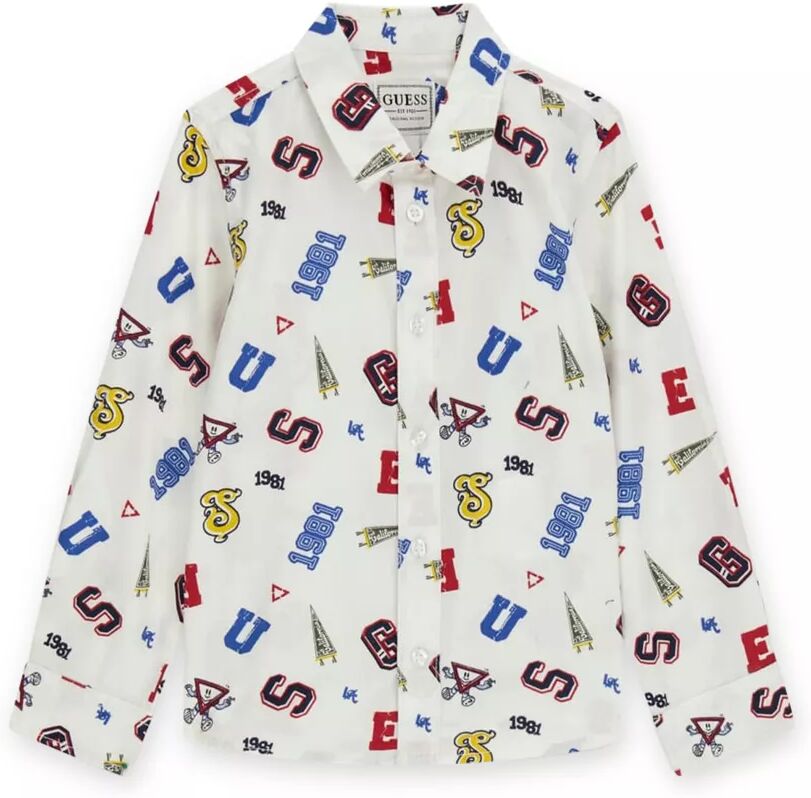 Guess - Hemd, 6-9M, Weiss